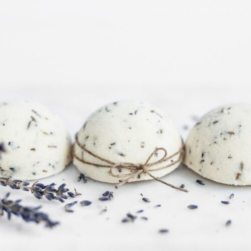 Lavender Bath Bomb 60g | Indulge in Relaxation with Enriched Fizzy Bath Powder
